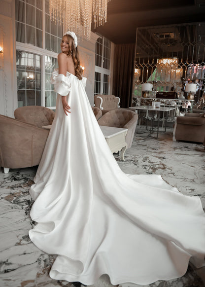 Mikado Wedding Dress - Perfect for a Fairy-Tale Wedding