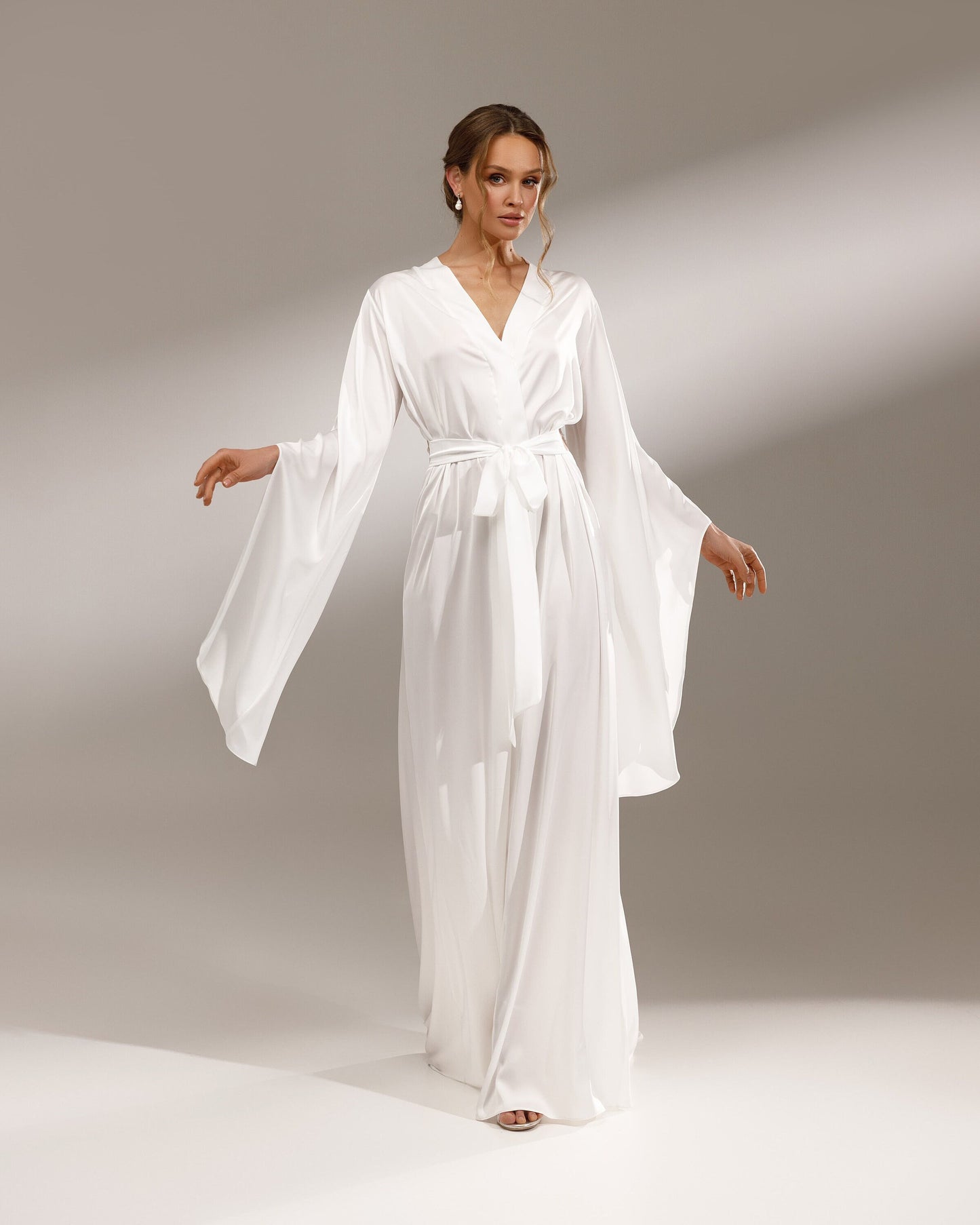 Floral Kimono Bridal Robe – Perfect for Bridesmaids and Bride