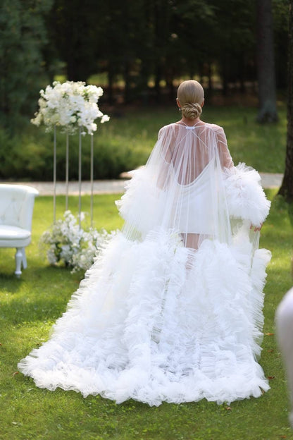 Luxury Tulle Bridal Gown – Shine on Your Big Day